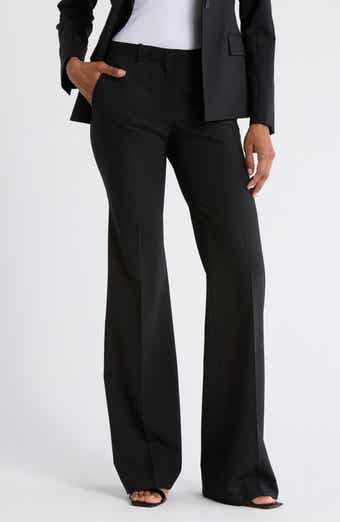 Theory Demetria Stretch Wool Pants
