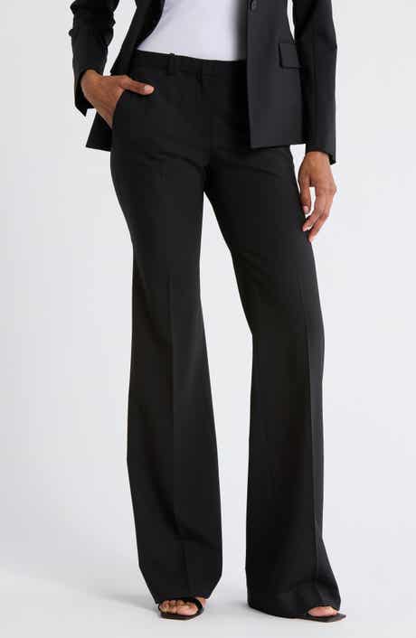 Theory Demetria Stretch Wool Pants