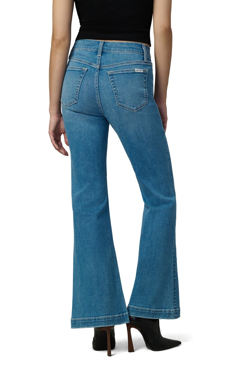 Joe's High Waist Flare Jeans, Alternate, color, 