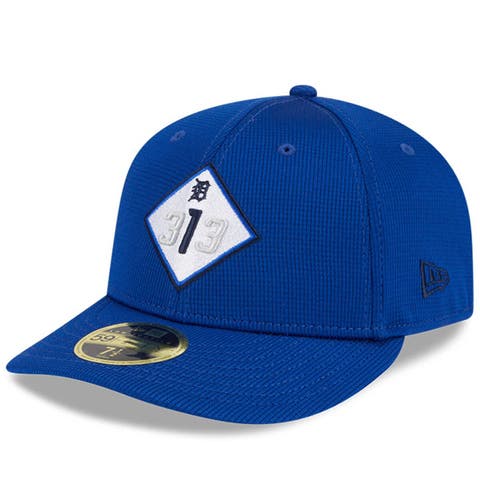 Men's New Era Blue Detroit Tigers City Connect Batting Practice Low Profile 59FIFTY Fitted Hat