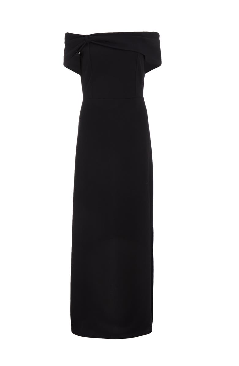 QUIZ Bardot Maxi Dress, Alternate, color, 