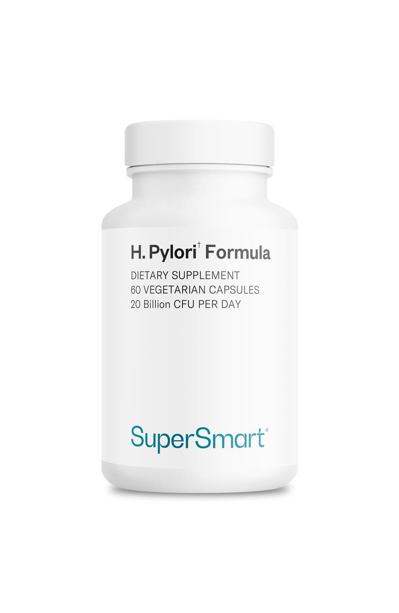 SuperSmart H. Pylori Formula Probiotic Supplement, Main, color, NO COLOR