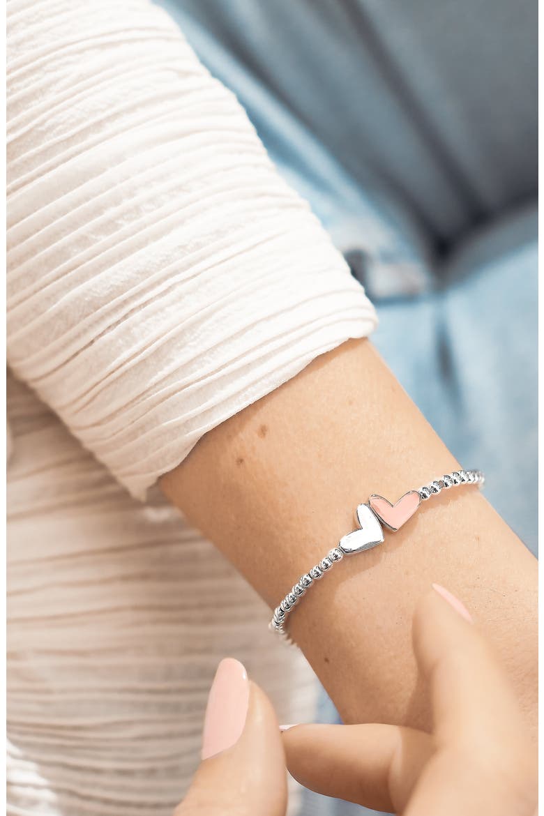 A Little 'Best Bestie' Bracelet, Alternate, color, Metallic Silver