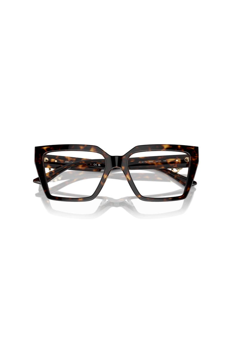 52mm Cat Eye optical glasses, Alternate, color, Tortoise
