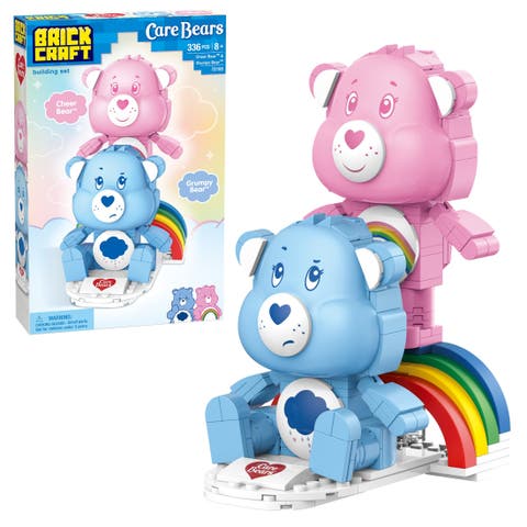 Care Bears Cheer Bear & Grumpy Bear Building Set