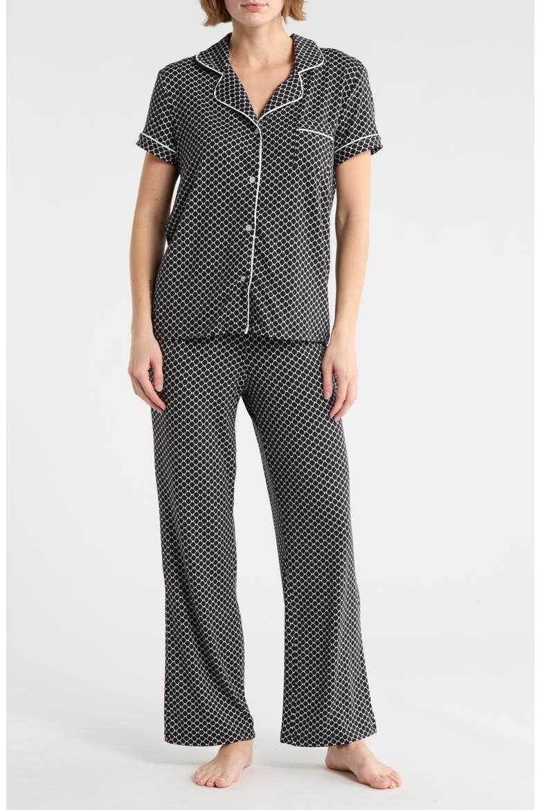 Mana 3-Piece Jersey Pajamas, Main, color, LINK FENCE