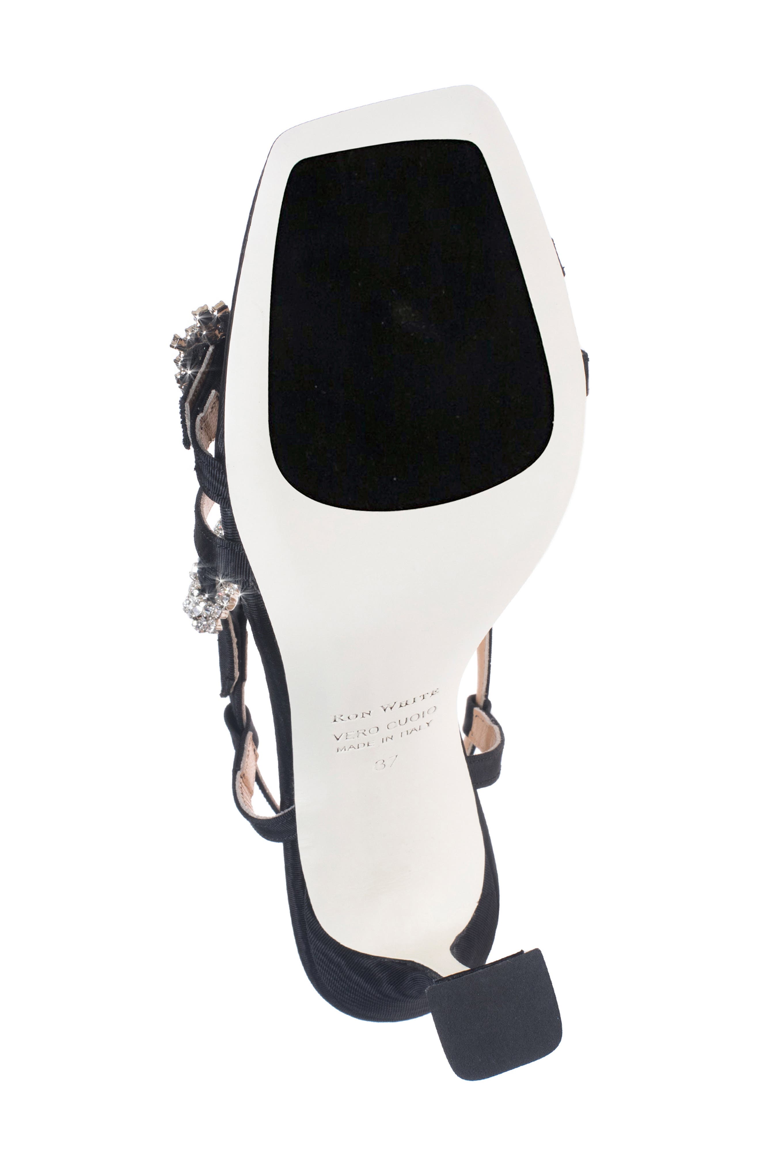 Ron White Nicolette Crystal Buckle Weatherproof Sandal, Alternate, color, 