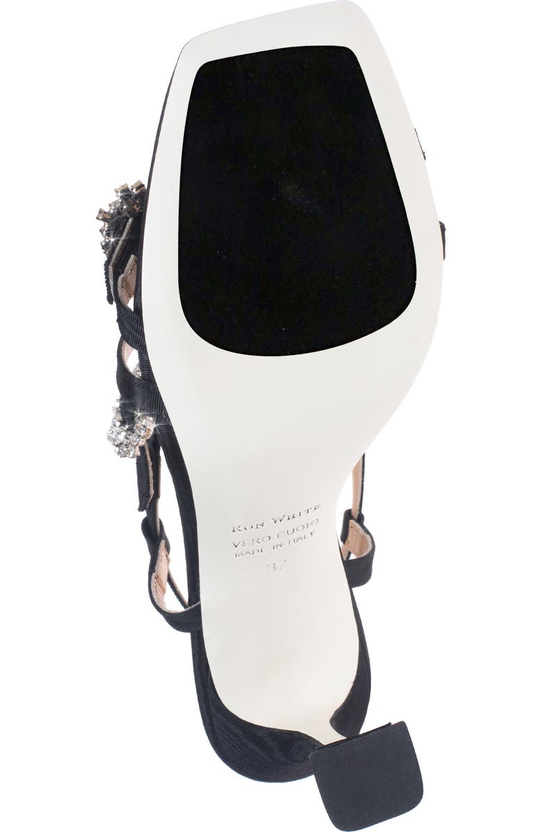 Ron White Nicolette Crystal Buckle Weatherproof Sandal, Alternate, color,