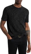 John Varvatos Kuhl Print Cotton Blend T-Shirt