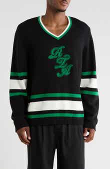 Joshua V-Neck Cotton Blend Sweater