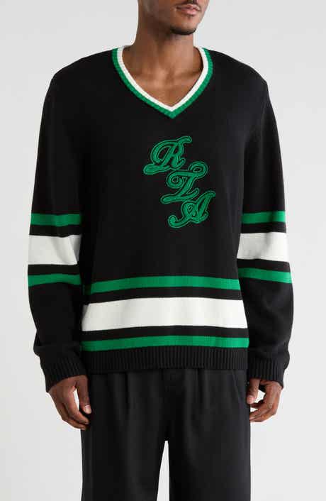 Joshua V-Neck Cotton Blend Sweater