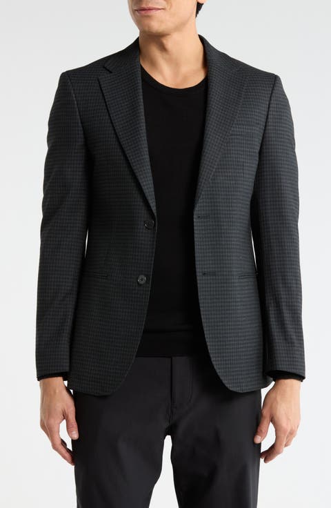 Notch Lapel Sport Coat (Short, Regular & Long)