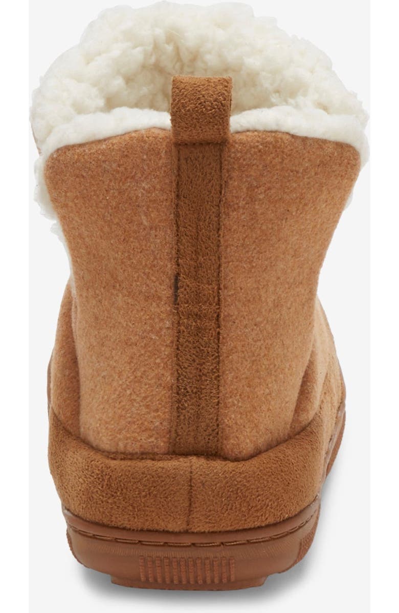 KingSize Fleece Lined Comfort Slipper Boot, Alternate, color, Black