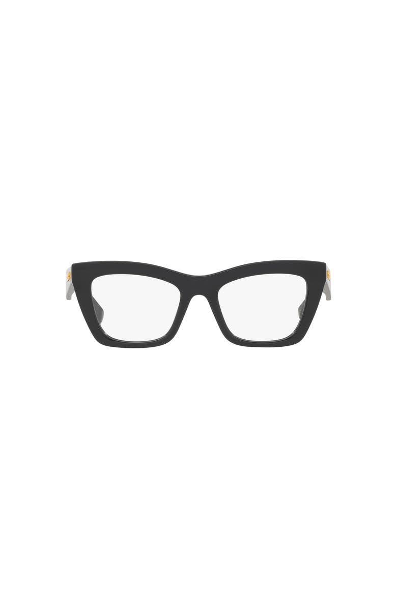 50mm Rectangle optical glasses, Alternate, color, Blue