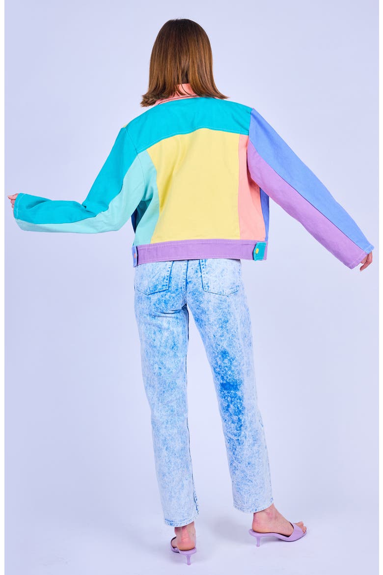 Denim Jacket, Alternate, color, Stellar Night