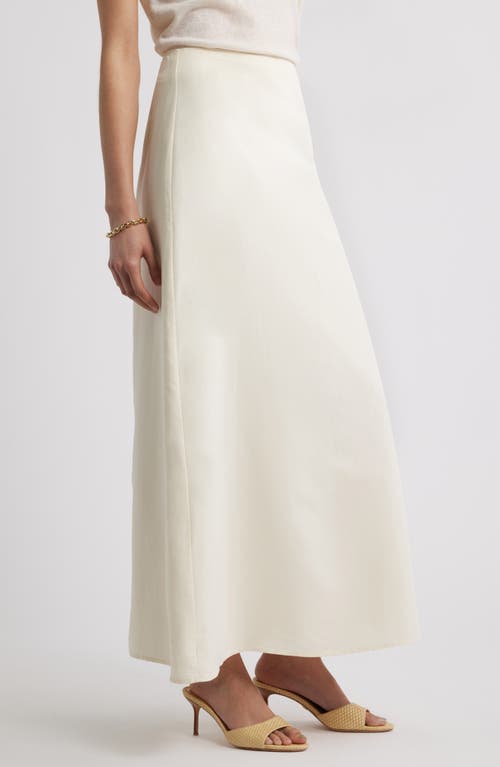 Nordstrom A-line Print Maxi Skirt