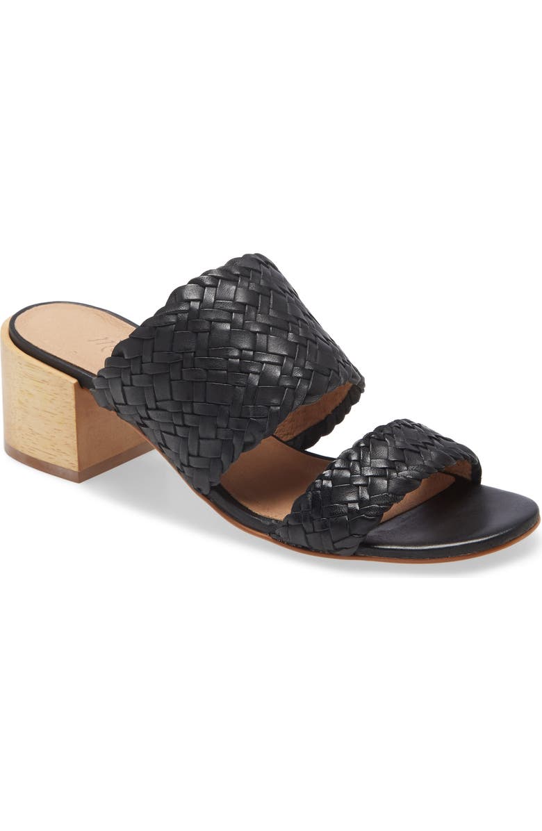 Madewell The Kiera Woven Mule Sandal, Main, color,