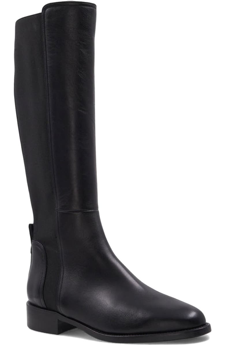 Aquatalia Nolita Weatherproof Knee High Boot, Main, color, Black