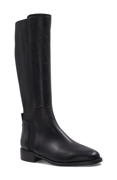 Aquatalia Nolita Water Resistant Knee High Boot In Black