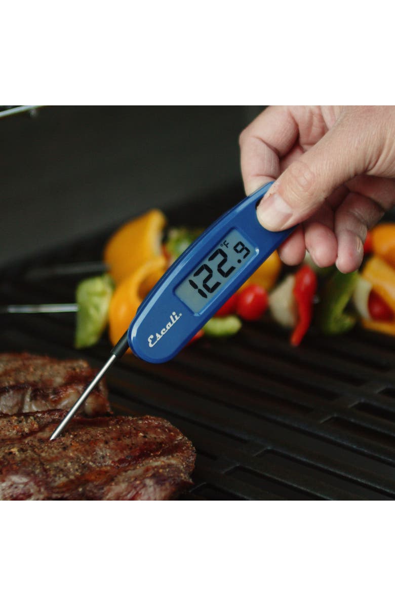 ESCALI Compact Folding Digital Thermometer, Alternate, color, Blue