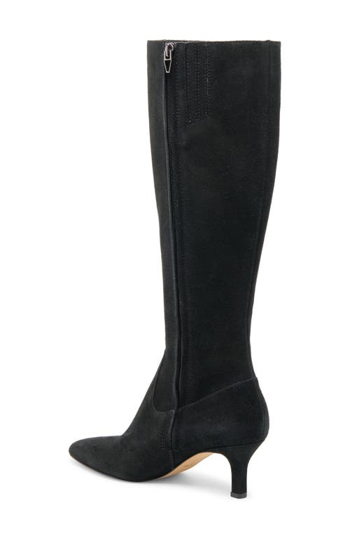 Dolce Vita Attie H2o Water Resistant Knee High Boot In Black
