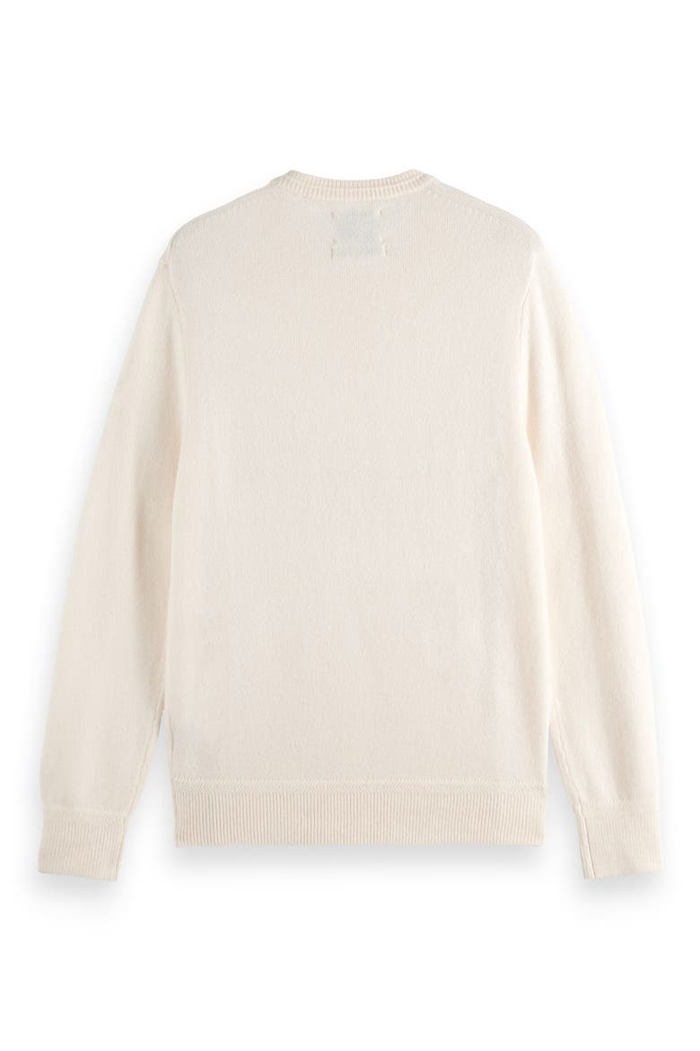 Soft Knit Crewneck Sweater, Alternate, color, EGGNOG