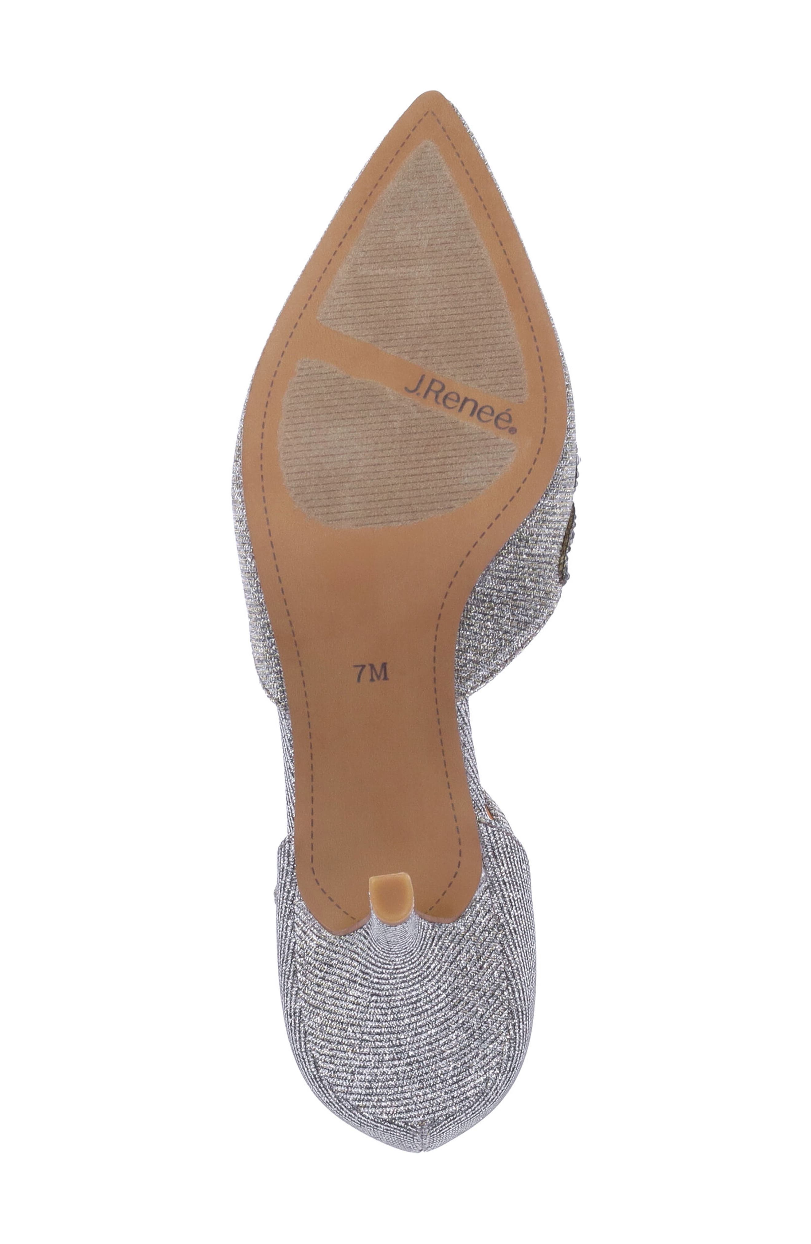 J. Reneé Isabetta Pointed Toe Pump, Alternate, color, Pewter