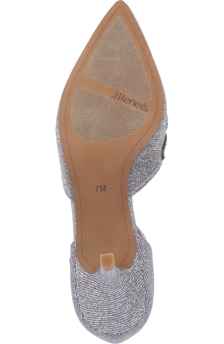 J. Reneé Isabetta Pointed Toe Pump, Alternate, color, Pewter