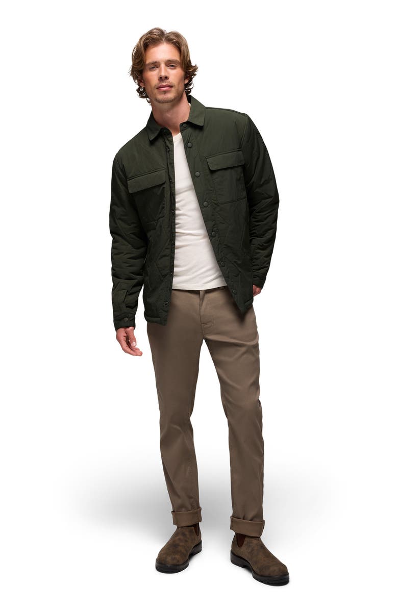 prAna Encinitas Quilted Jacket, Alternate, color, Nori