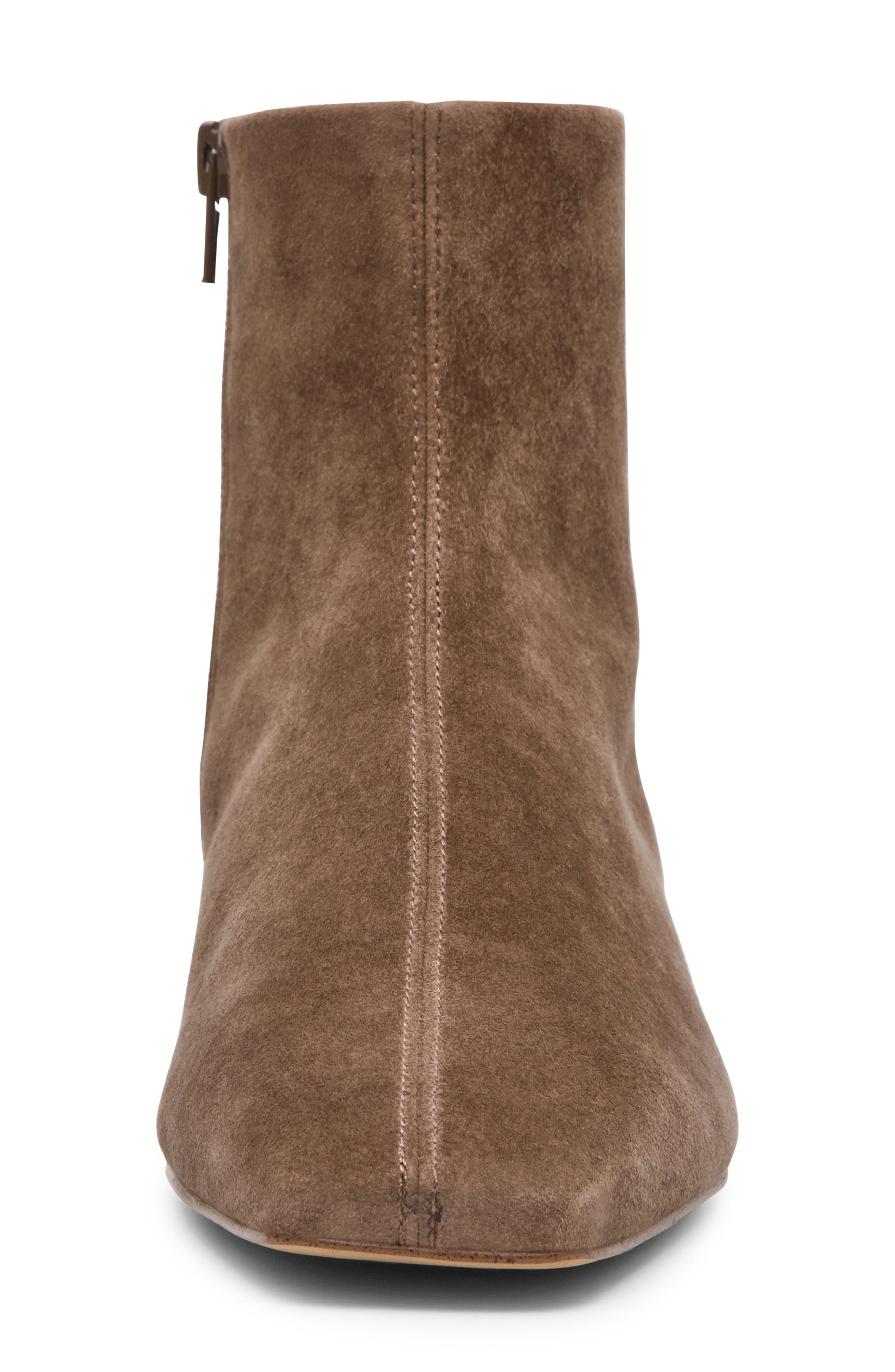Zami Leather Bootie, Alternate, color, TAUPE SUEDE