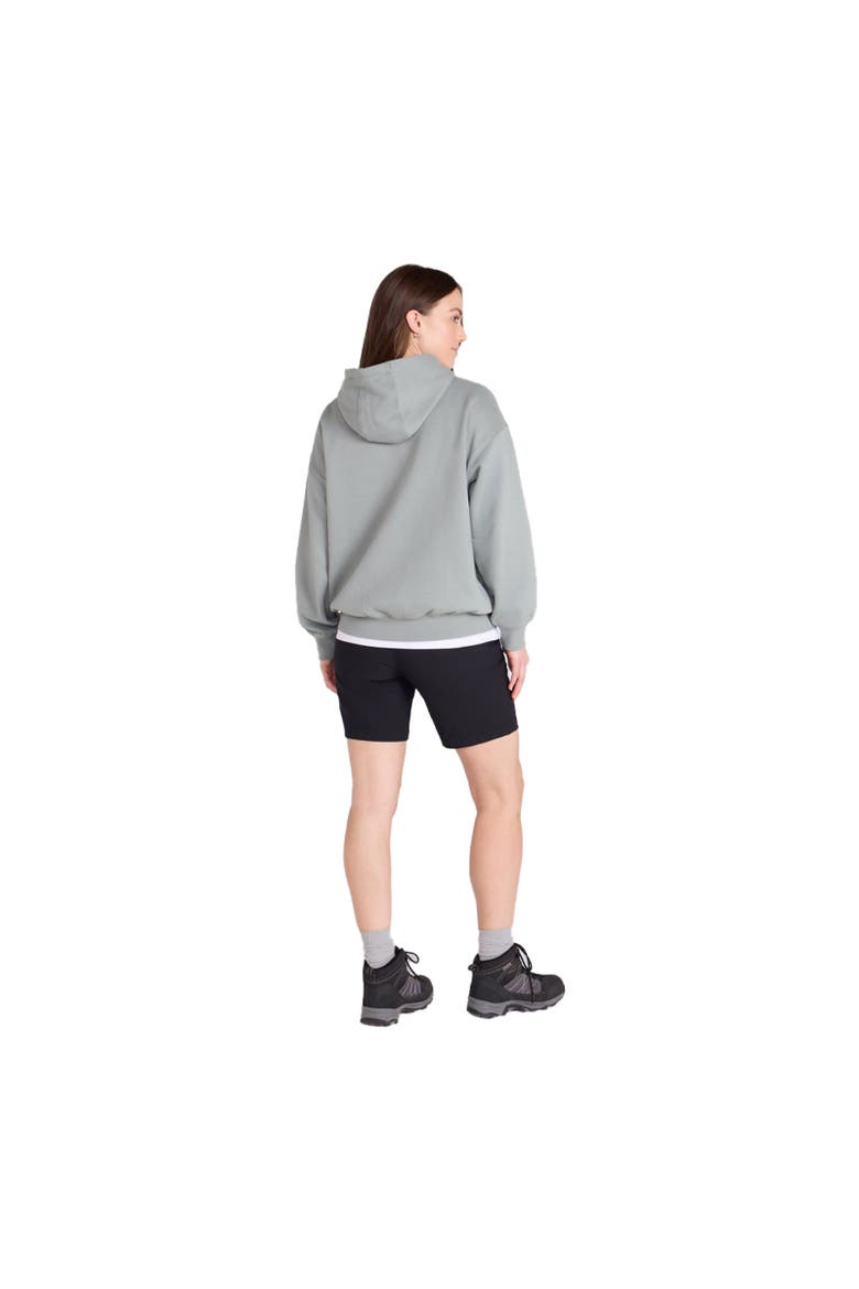 Fern Slogan Relaxed Fit Hoodie, Alternate, color, Khaki Green