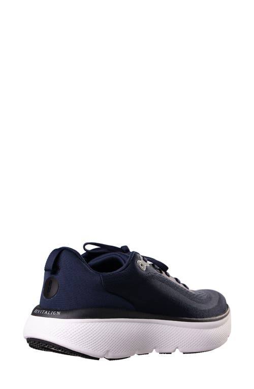 Revitalign Gaia Walking Sneaker In Navy