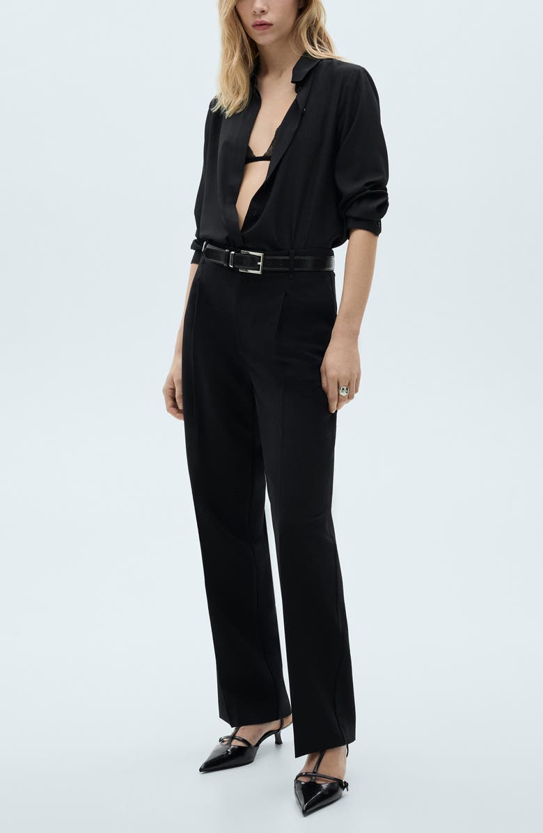 MANGO Button-Up Shirt, Alternate, color,