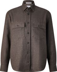 Bogner Virgin Wool-Linen Mix Shirt Heiko