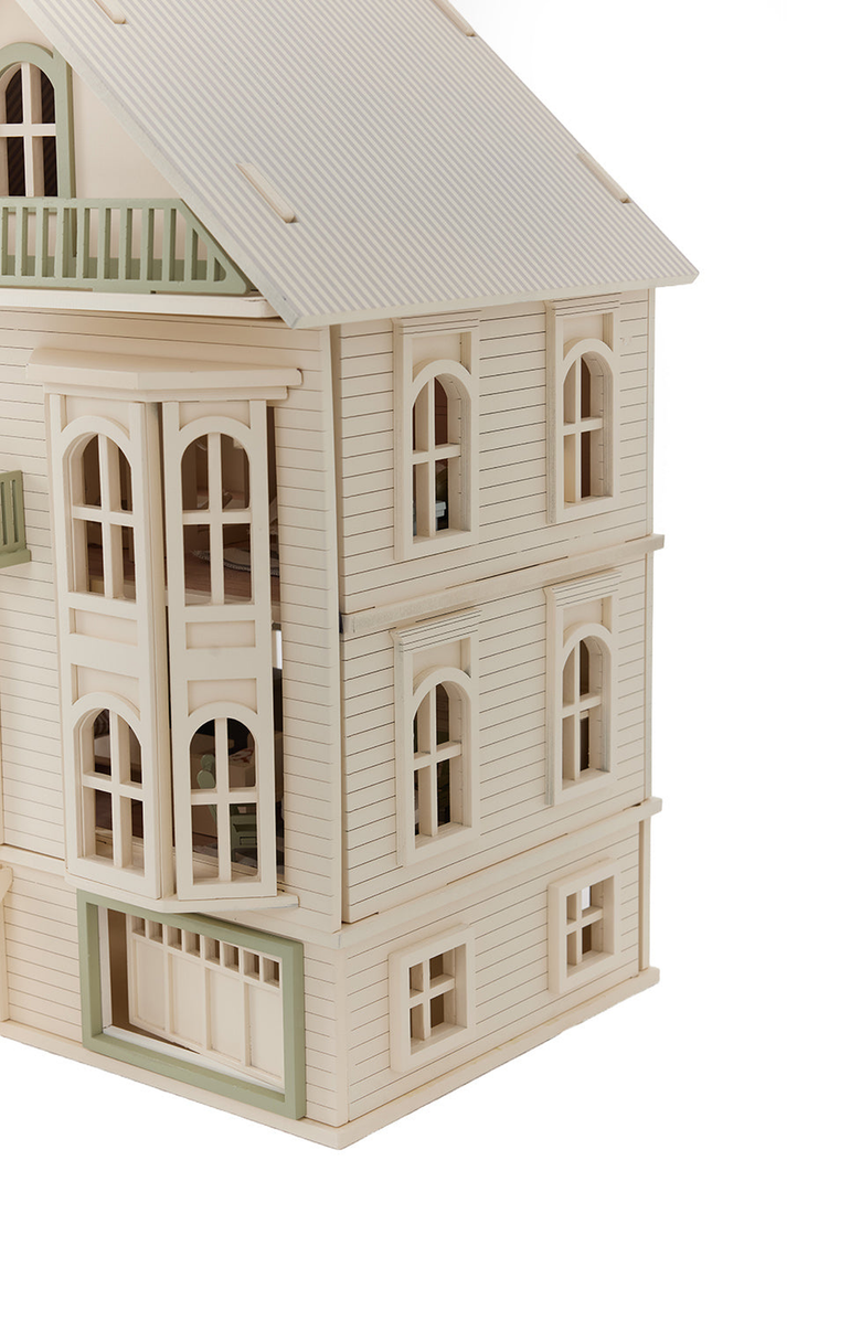 Little Forest Animals House of San Francisco Luxury Wooden Dollhouse, Alternate, color, No Led / No Doll Family