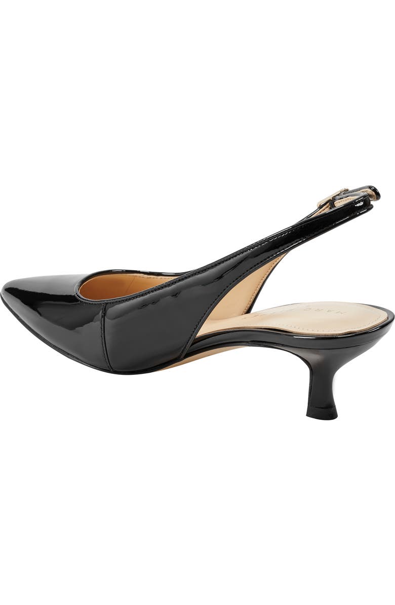 Marc Fisher LTD Larysa Pointed Toe Kitten Heel Slingback Pump, Alternate, color,