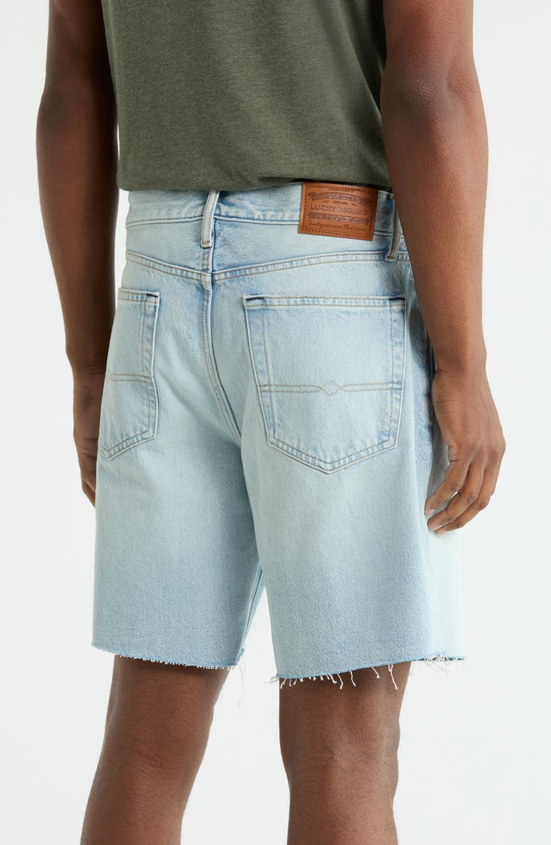 Lucky Brand Loose Cutoff Denim Shorts, Alternate, color, Monterey