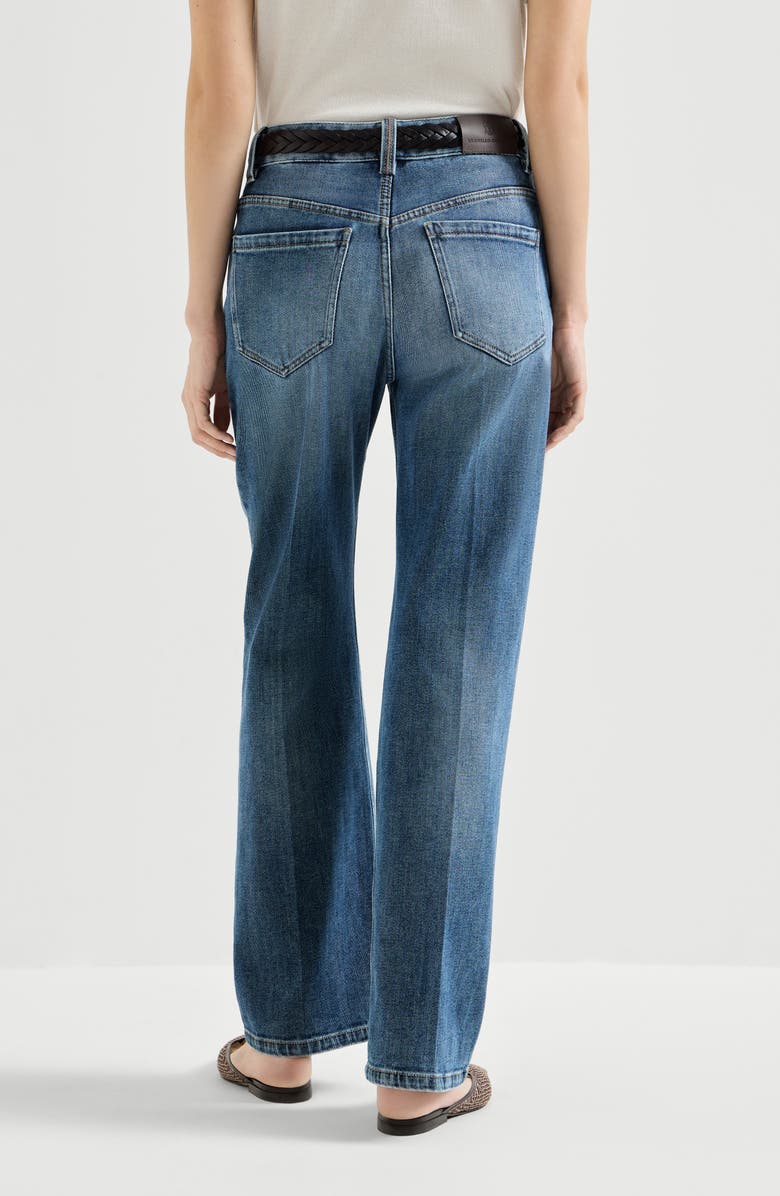 Brunello Cucinelli Contemporary Loose trousers, Alternate, color, Denim