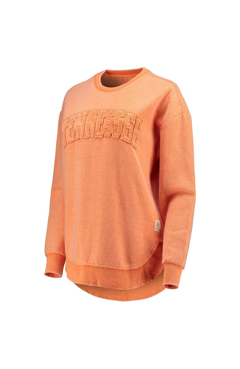 PRESSBOX Women's Pressbox Tennessee Orange Tennessee Volunteers Ponchoville Pullover Sweatshirt, Alternate, color, 
