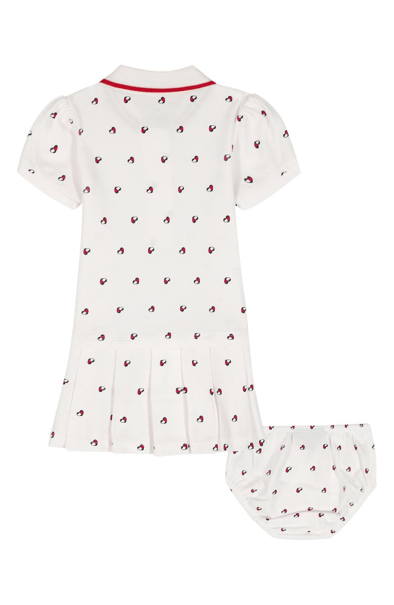 Tommy Hilfiger Heart Polo Dress & Bloomers, Alternate, color, White
