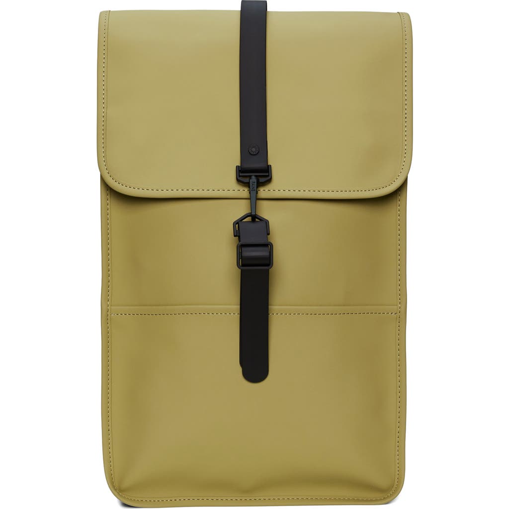 Rains Khaki Waterproof Mini Backpack