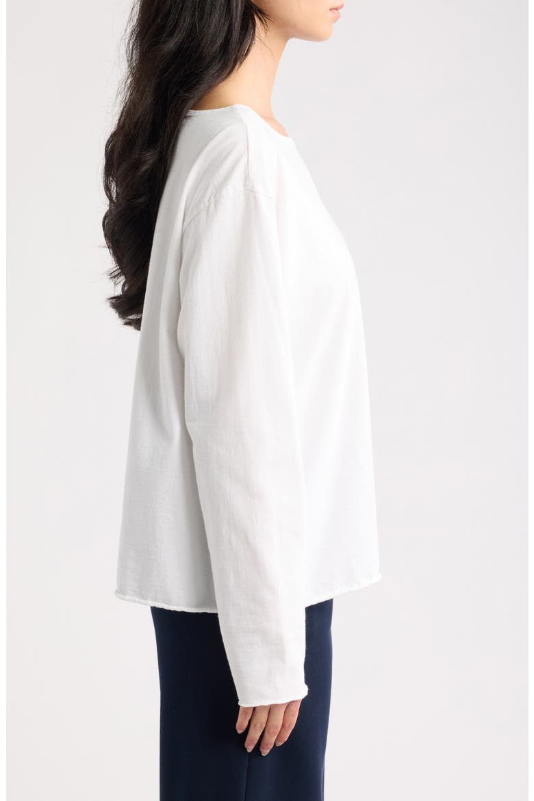 Ella Boatneck Top, Alternate, color, WHITE