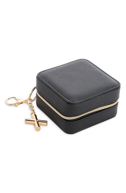 Detachable Initial Charm Jewelry Box