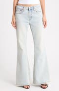 Re/Done The Strutter High Waist Flare Leg Jeans