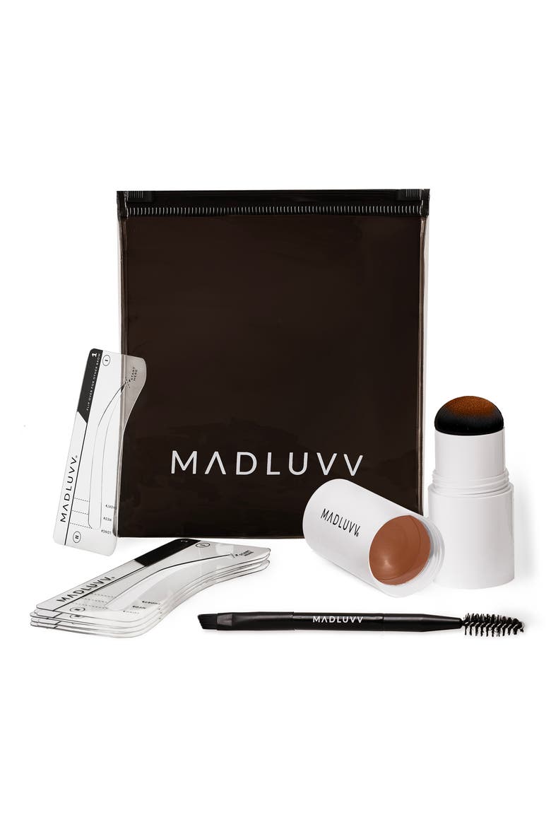 Brow Stamp Kit, Main, color, TRUE RED