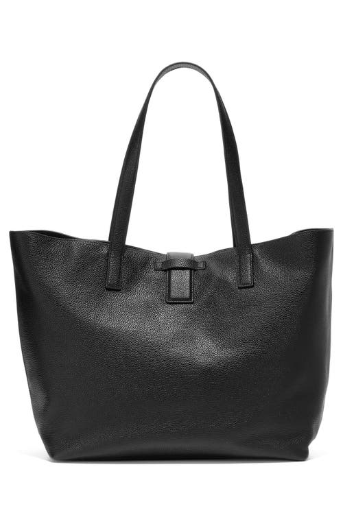 Cole Haan Simply Everything Leather Tote Bag In Black