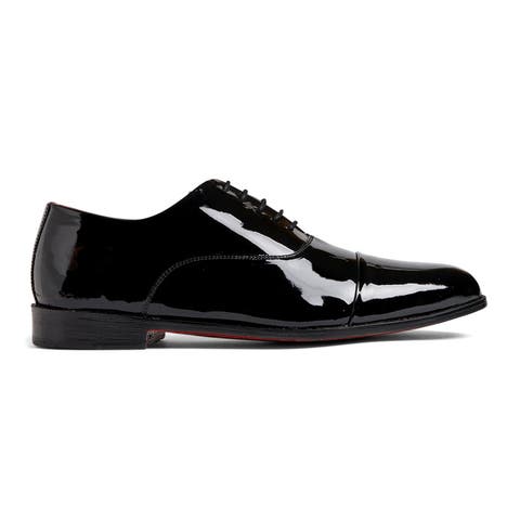 Tuxedos Patent Cap-toe Oxford