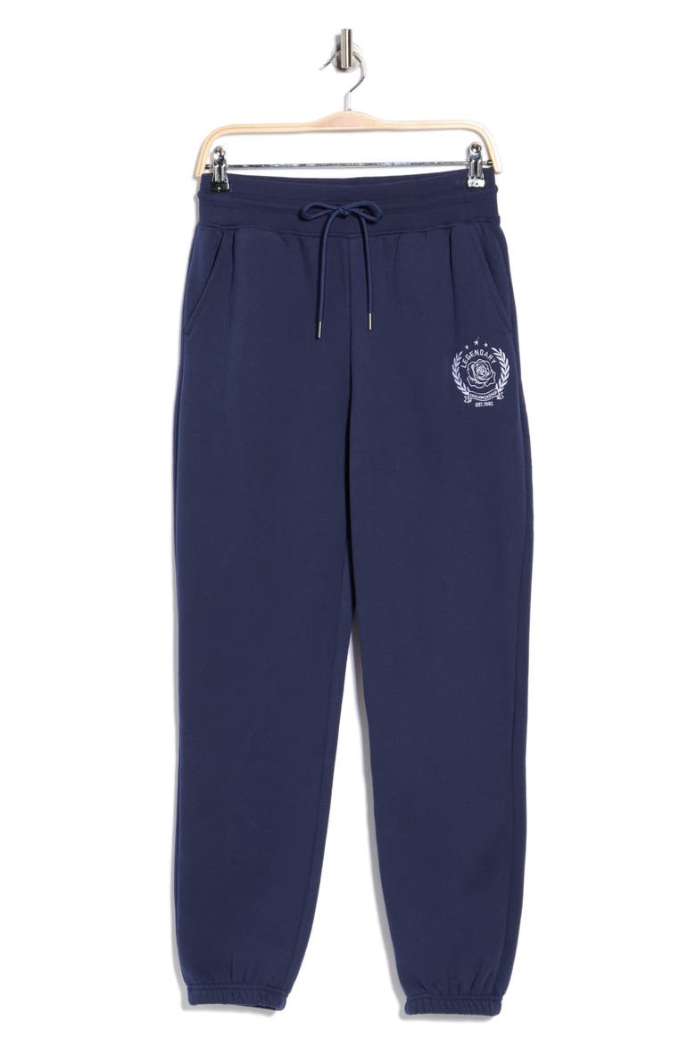 The Varsity Fleece Joggers, Alternate, color, NAVAL BLUE