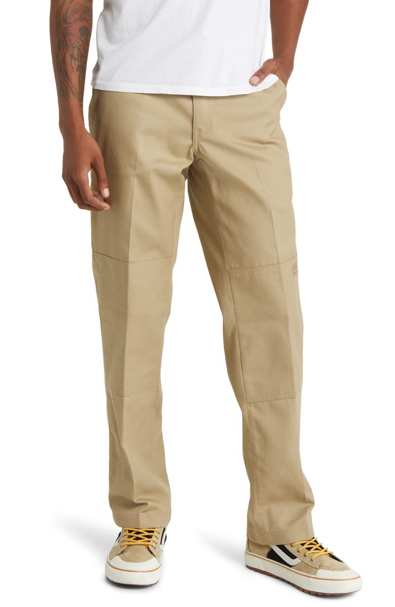 Dickies Flat Front Twill Pants, Main, color, 