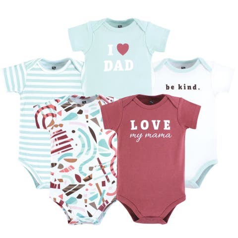 5Pk of Soft Cotton One-Pieces (Baby)
